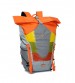 Waterproof Slashproof Outdoor Duffle Laptop Backpack (Orange)
